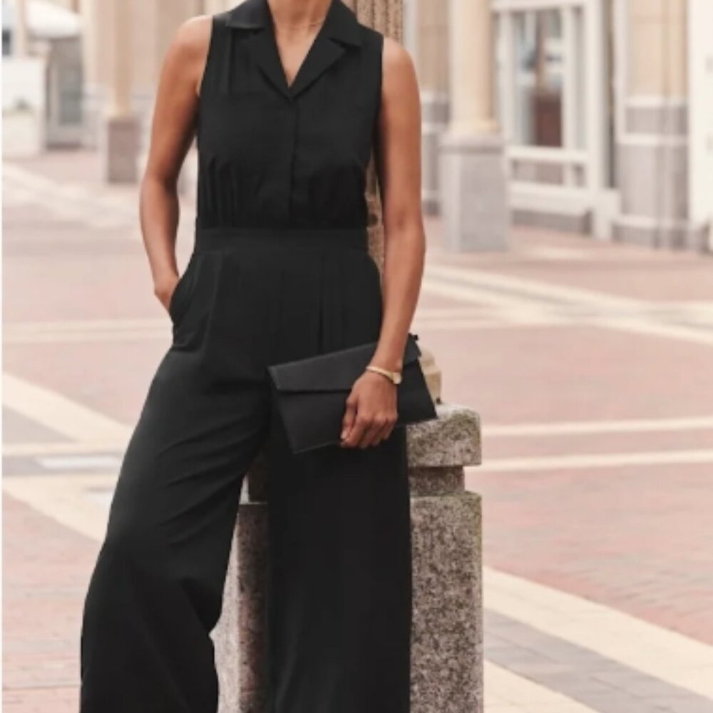 Rhone Mirage Jumpsuit - Black - Size 14